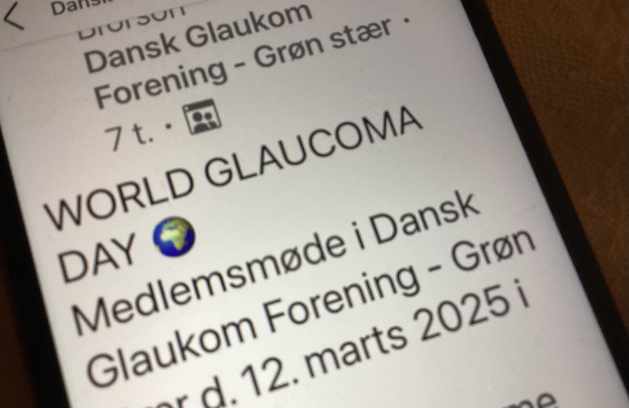 🌎 World Glaucoma Day 2025